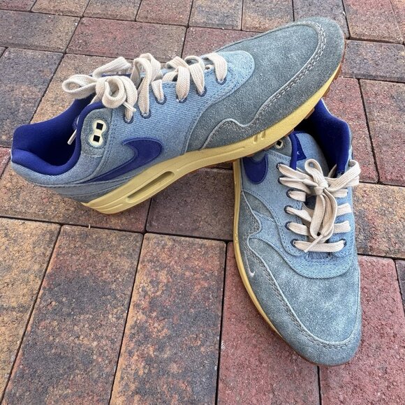 Nike Air Max 1 Premium 'Dirty Denim' DV3050-300 Men's Size 11 US - Picture 7 of 8